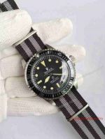 Replica Vintage Rolex Submariner Nato Strap Watch - Black Dial